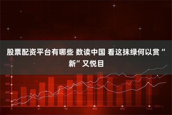 股票配资平台有哪些 数读中国 看这抹绿何以赏“新”又悦目